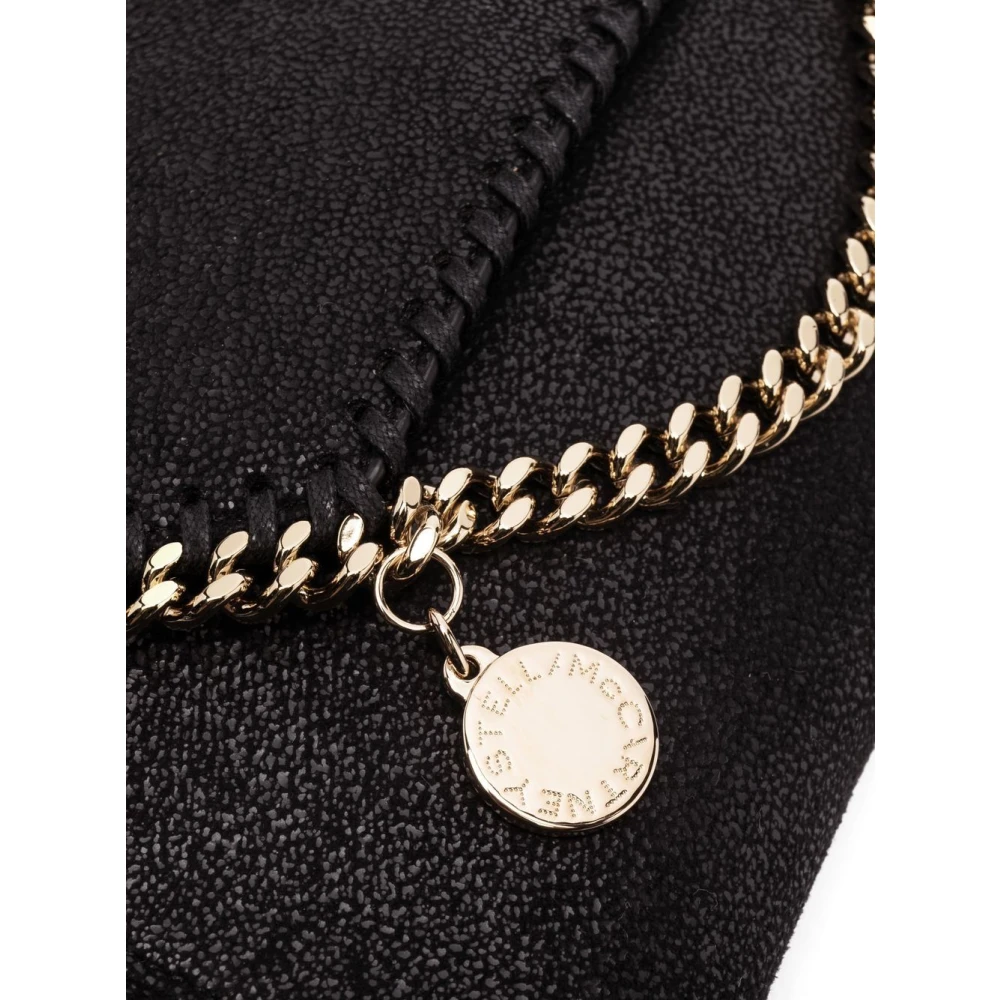 Stella Mccartney Zwarte Mini Falabella Schoudertas Black Dames