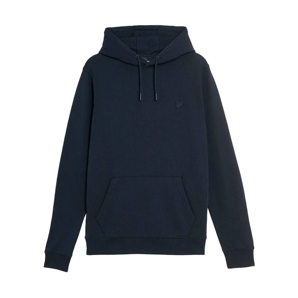 Lyle & Scott Hoodie in Trendy Stijl Blue Heren