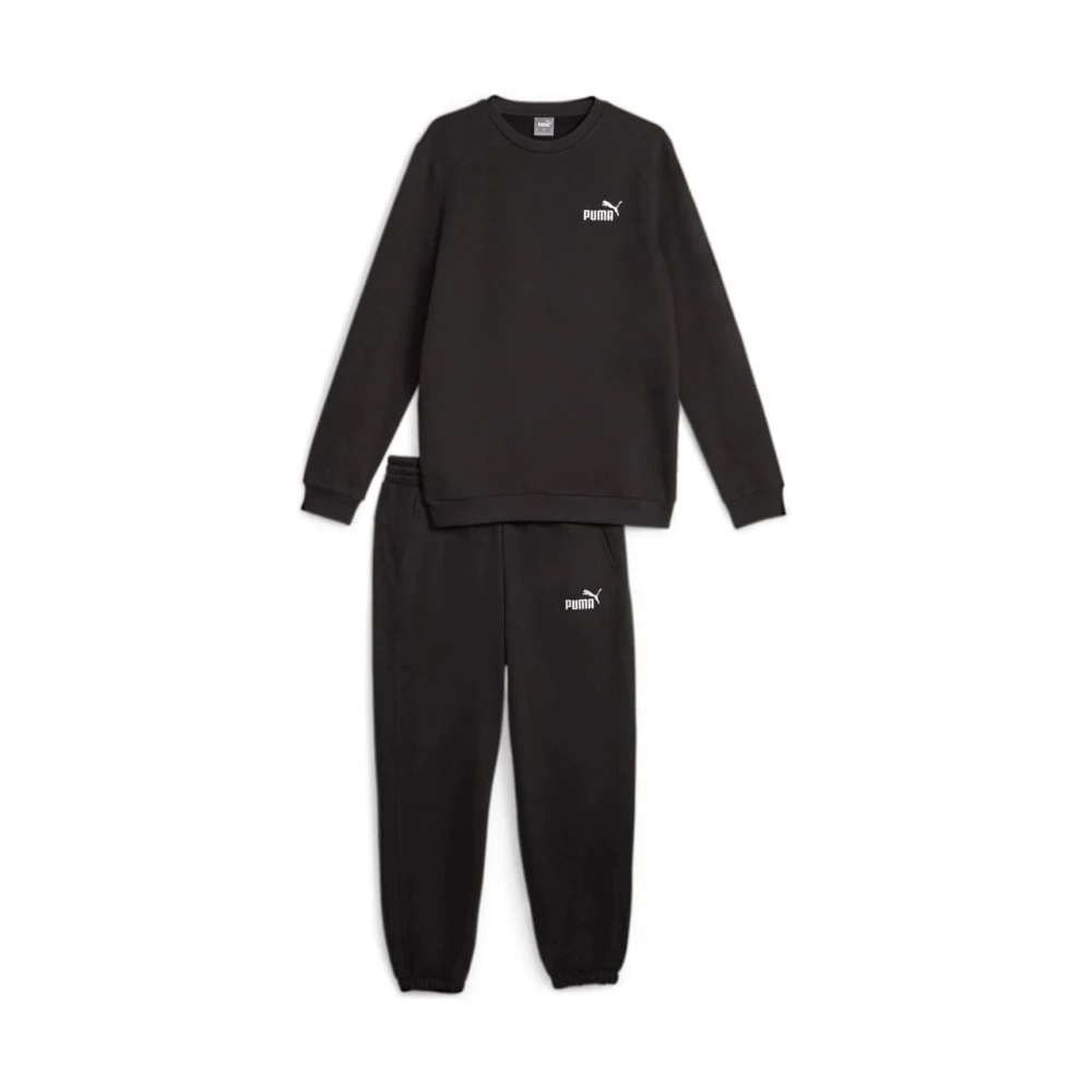 Puma Heren trainingspak met logoprint Black Heren