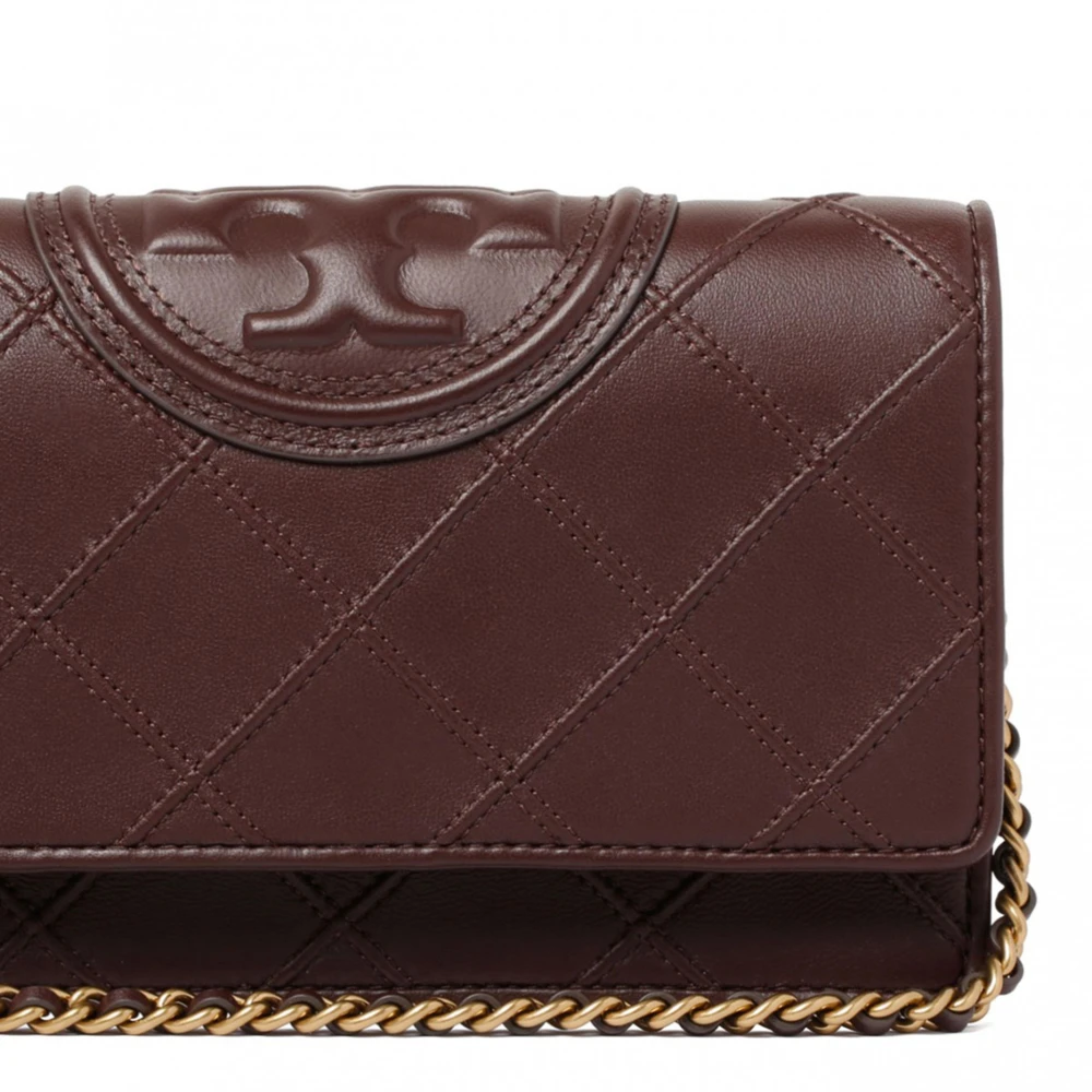 TORY BURCH Zachte Ketting Schoudertas Red Dames