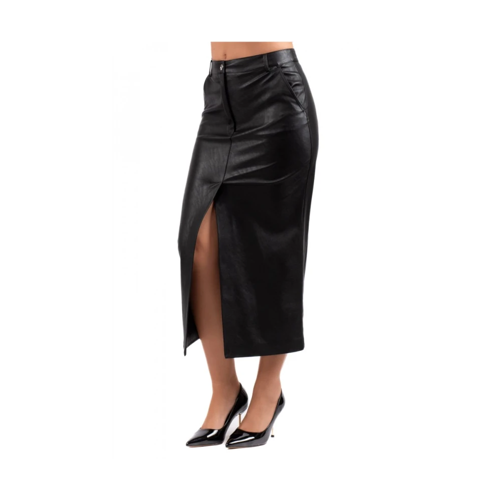 pinko Stijlvolle Roze Rok Black Dames