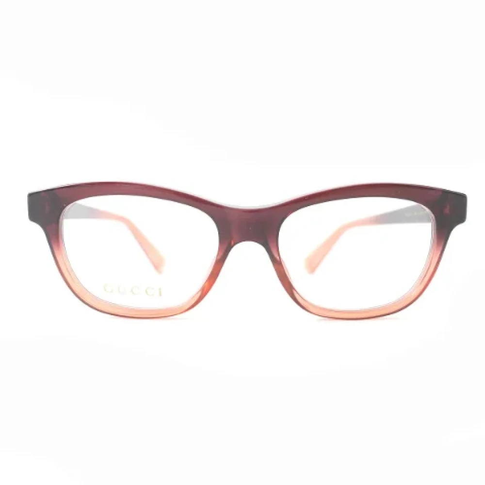 Gucci Vintage Pre-owned Fabric sunglasses Brown Dames