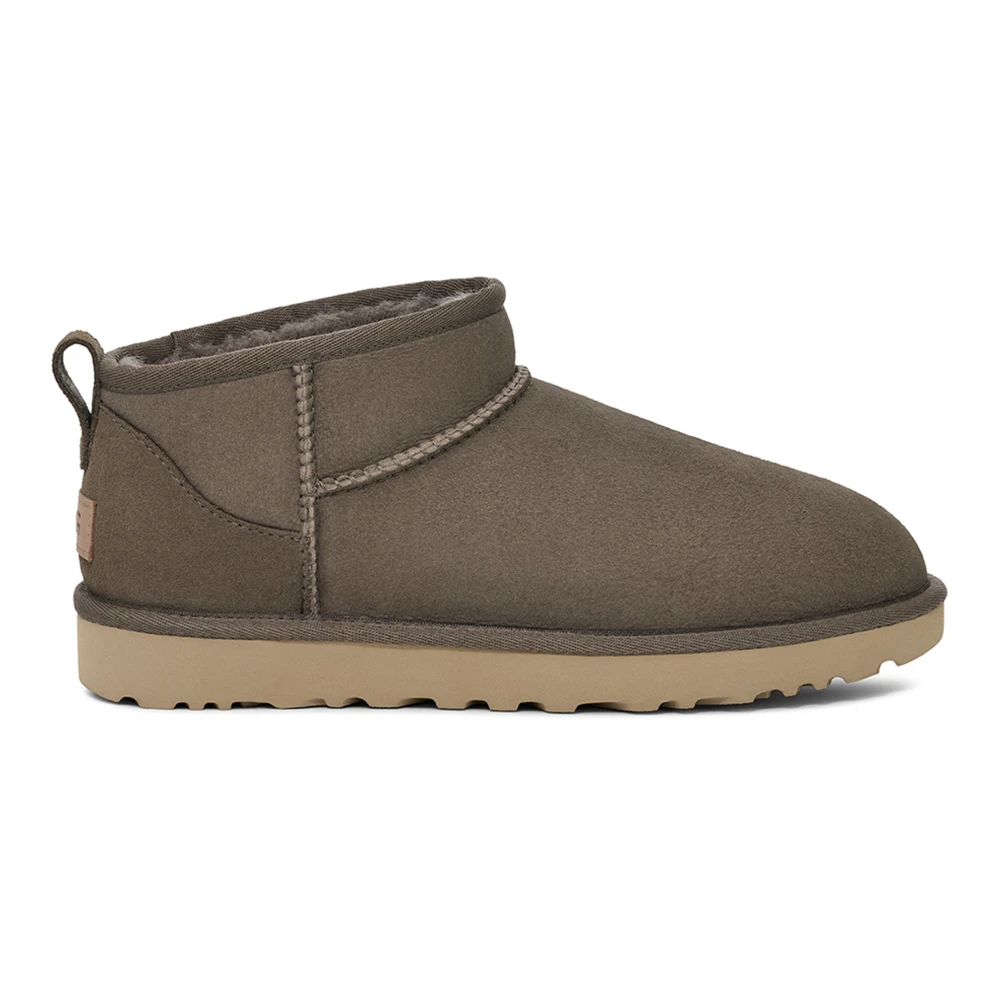 Ugg Brown Classic Ultra Mini - Female - Winter Boots - 6 Uk - Shoes