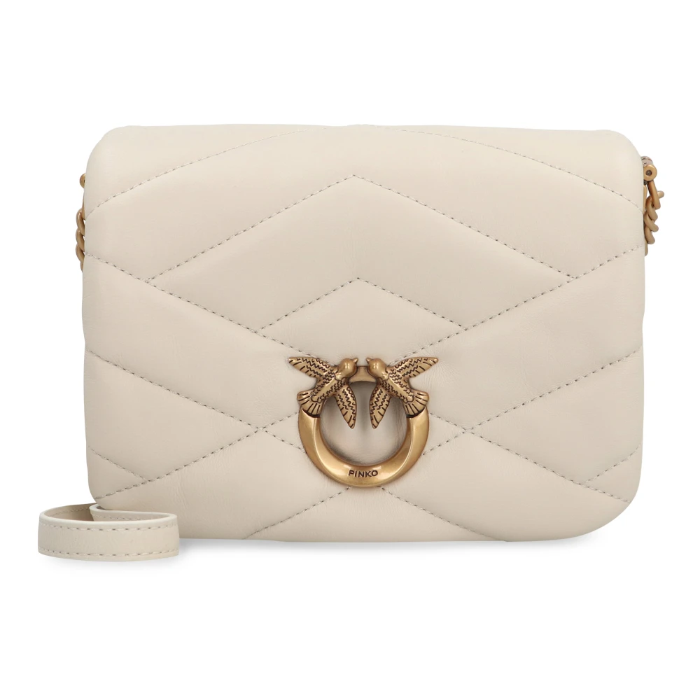 pinko Cross Body Bags Beige Dames