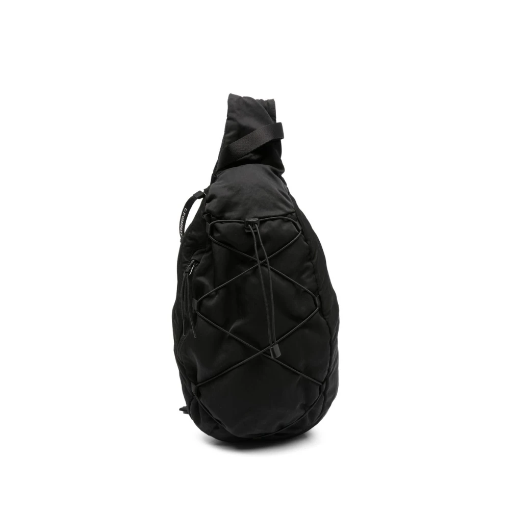 C.P. Company Zwarte tassen voor stijlvolle outfits Black Heren