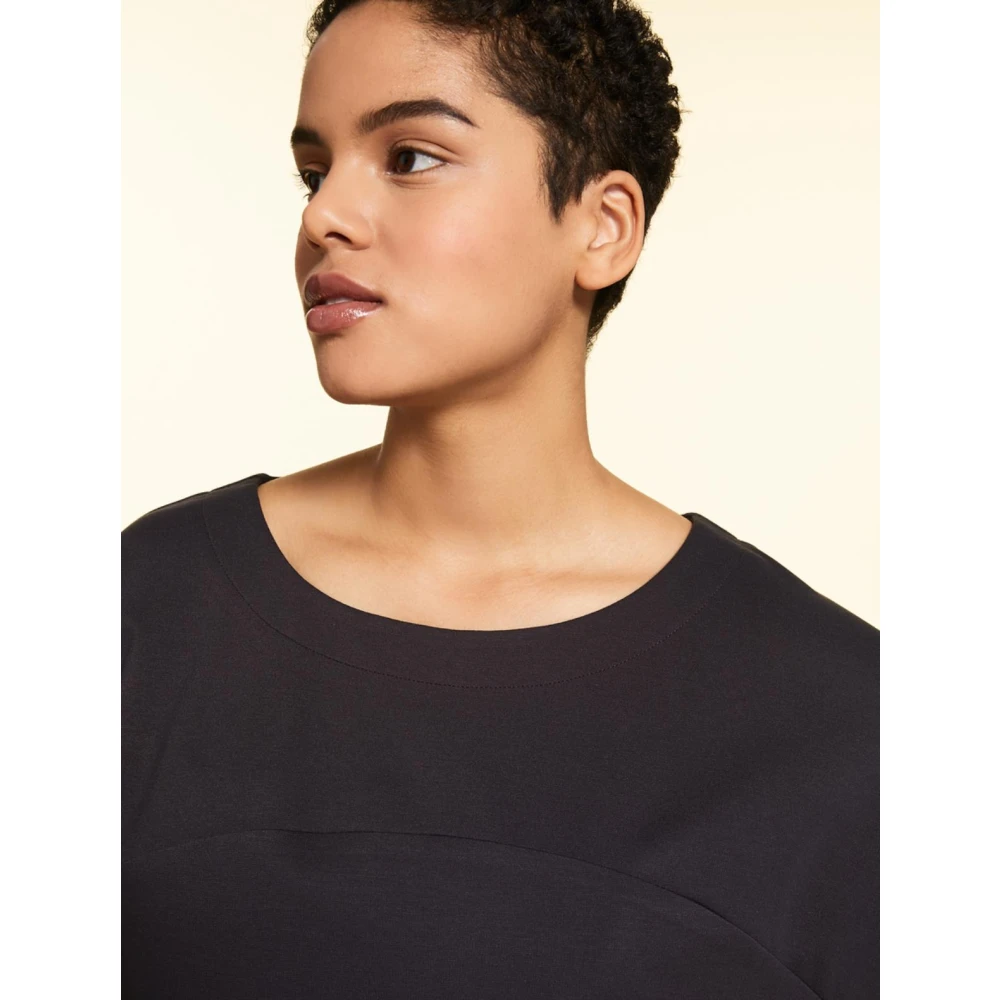 Marina Rinaldi Jerseyjurk met Odalisca-stijl Purple Dames