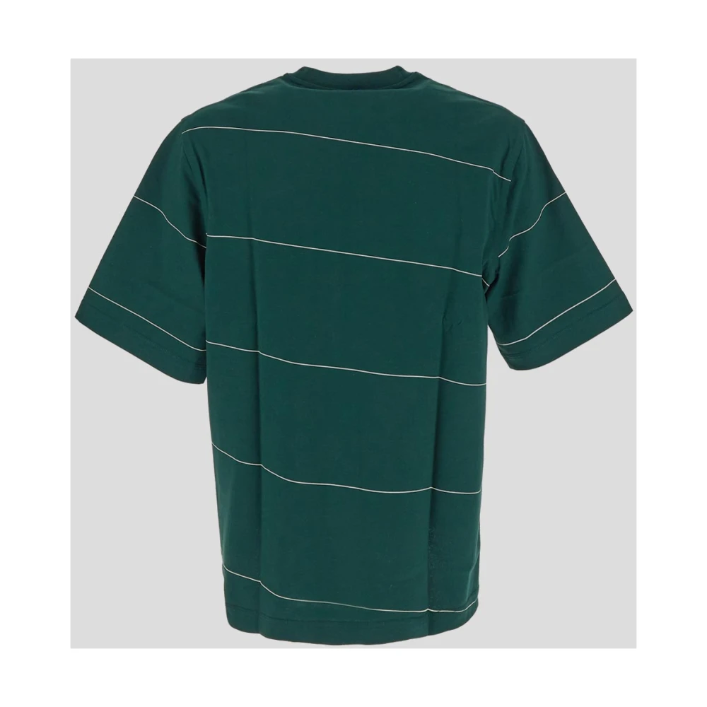 Burberry Katoenen Logo T-Shirt Green Heren