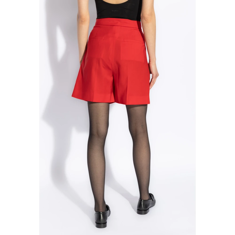 Max Mara Shorts Jessica Red Dames