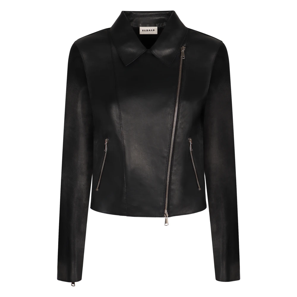 Jackets > Leather Jackets - - P.a.r.o.s.h. - Modalova