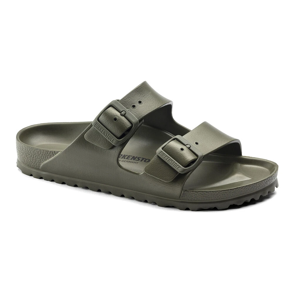 Birkenstock Men's Green Sliders, 11 Uk, Sandals Arizona Eva Regular