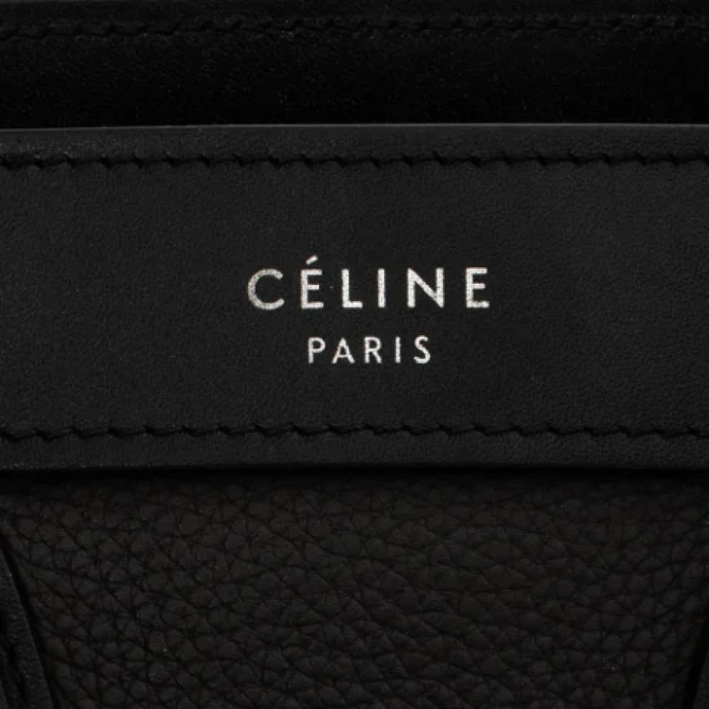 Celine Vintage Pre-owned Leather celine-bags Black Dames