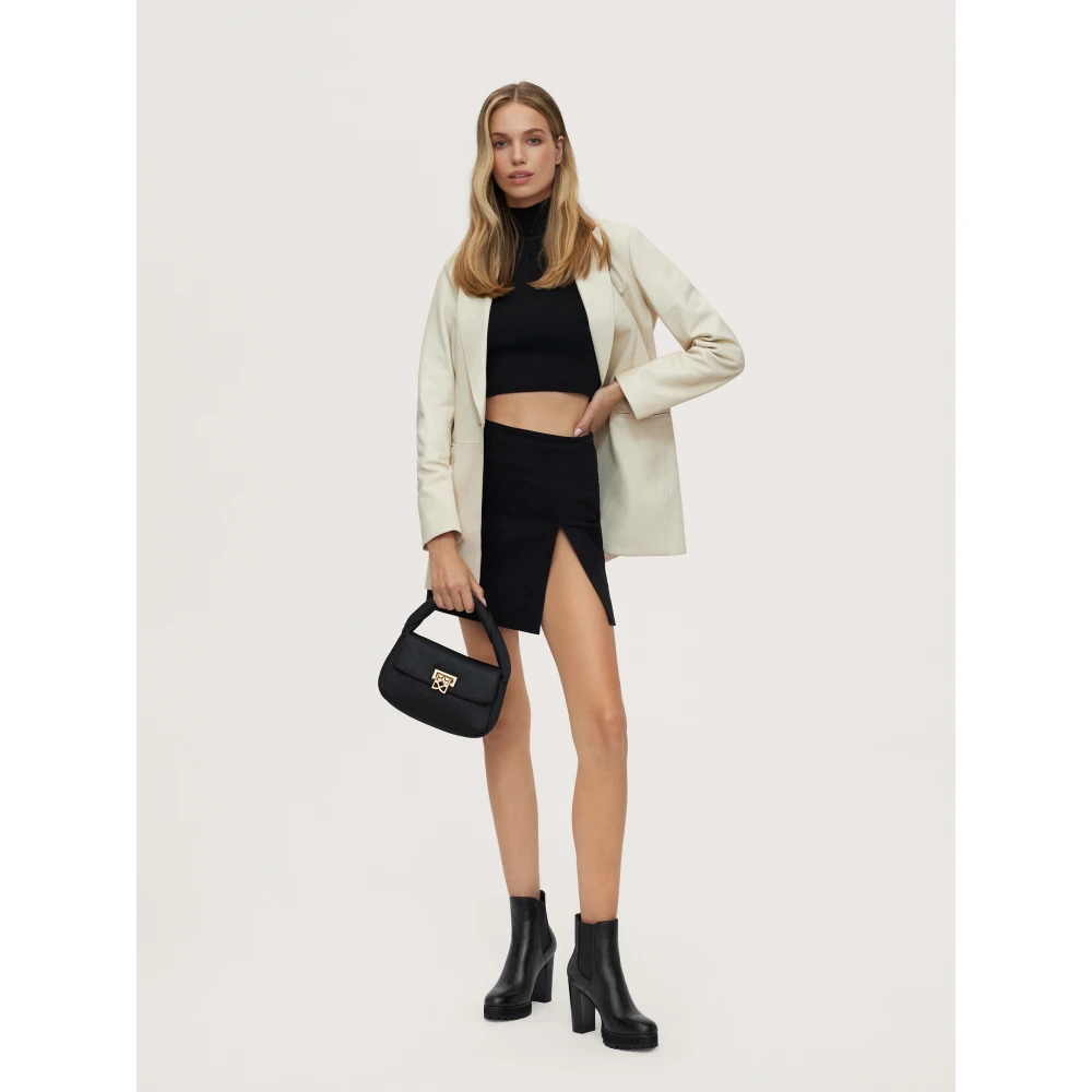 Kazar Stijlvolle Stoffen Handtas Black Dames