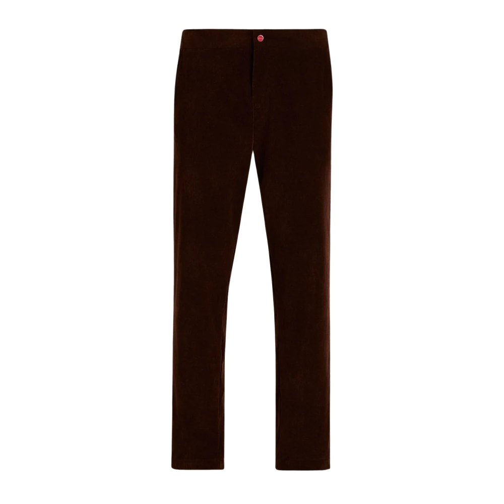 Trousers > Slim-fit Trousers - - Kiton - Modalova