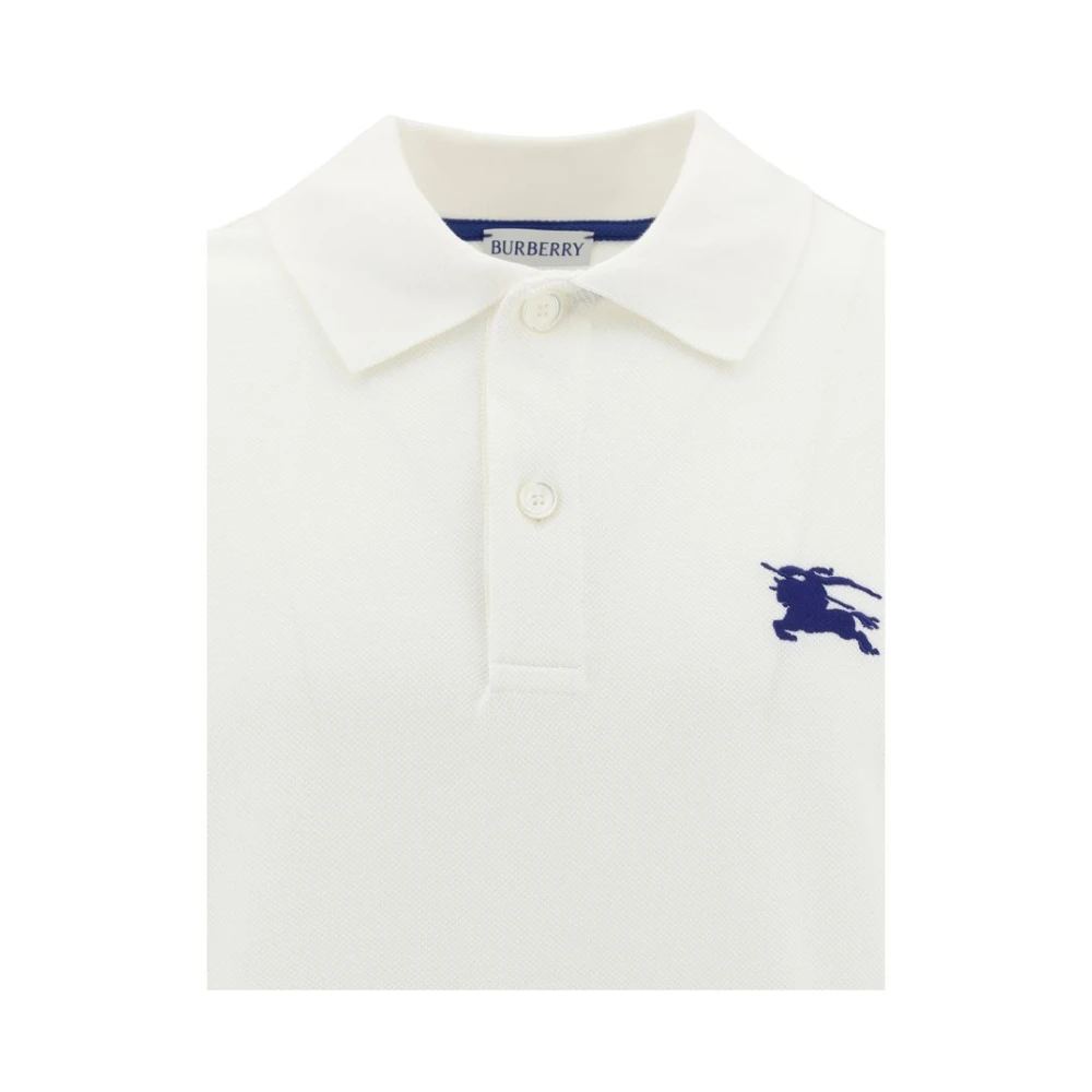 Burberry Ruiter Polo Shirt White Heren