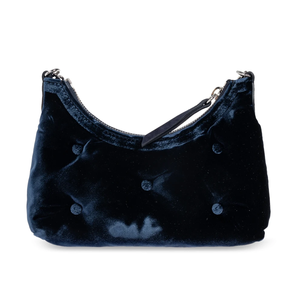 Maison Margiela Schoudertas Glam Slam Micro Blue Heren