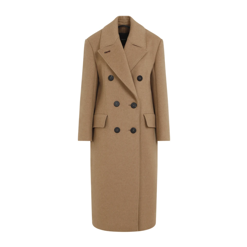 Max Mara Luxe Nude Neutrals Winterjas Beige Dames