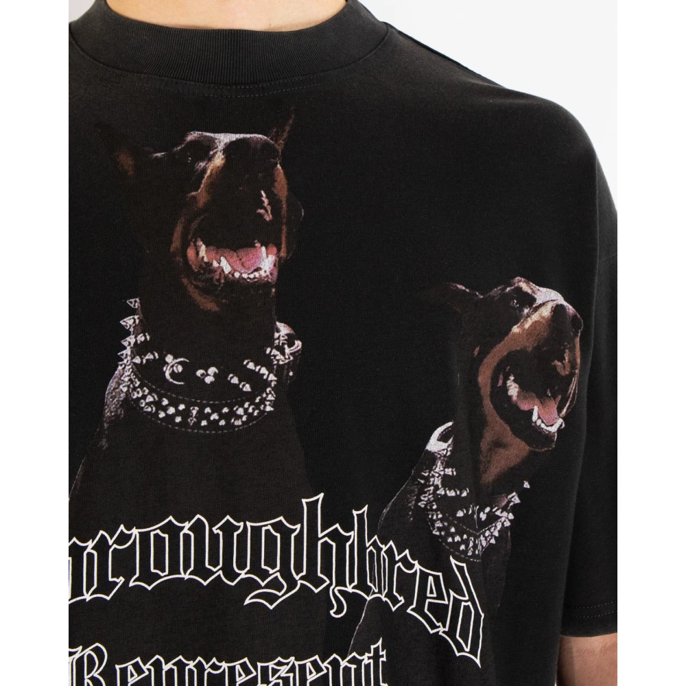 Represent Thoroughbred T-Shirt Black Heren
