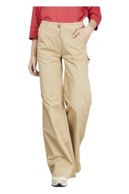 Semicouture Trousers Brown