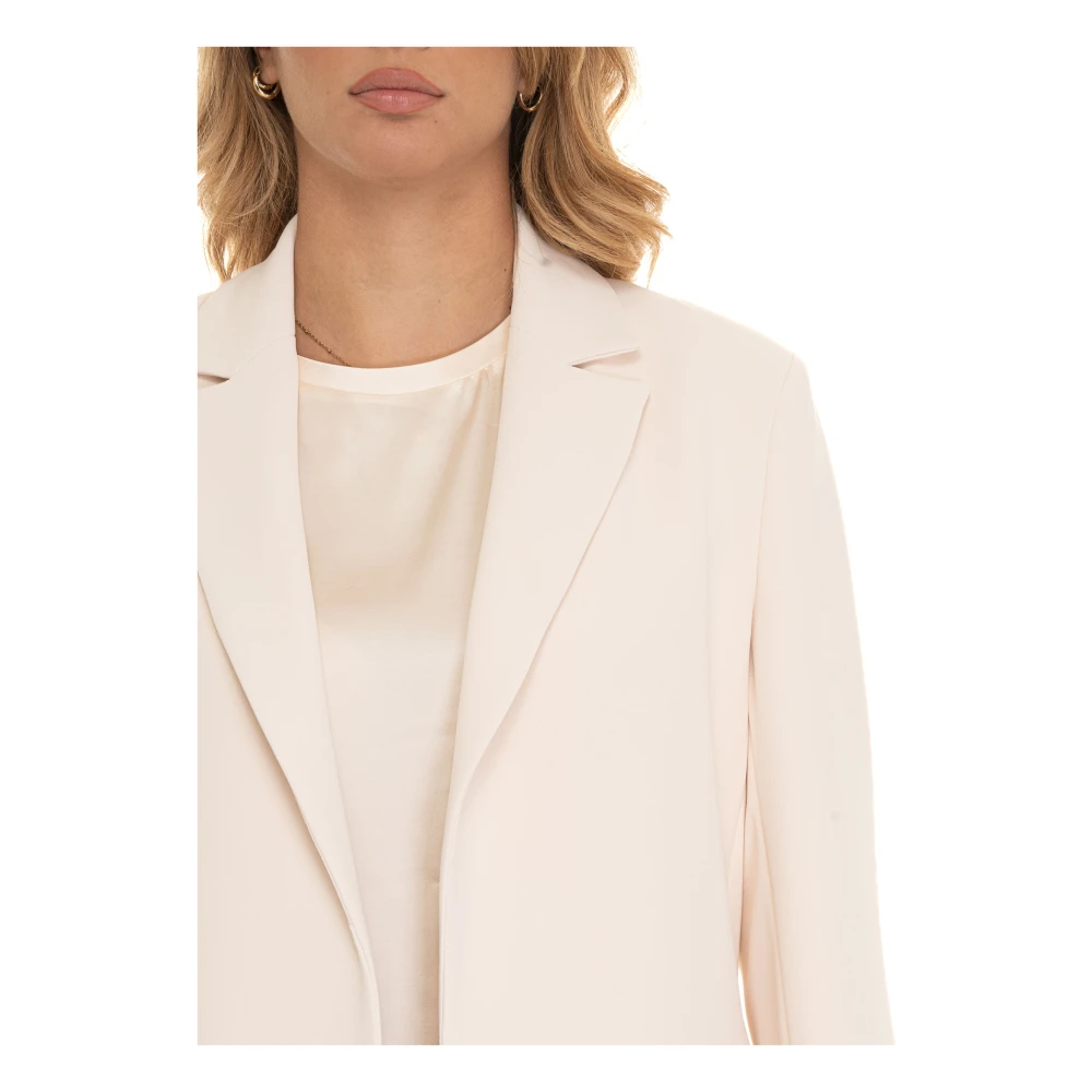 Liu Jo Knooploze Reversjas met Zakken Beige Dames