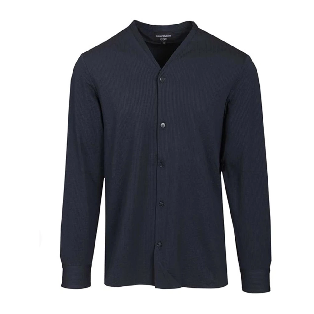 Emporio Armani Hombre Azul Jerseys, Talla: L