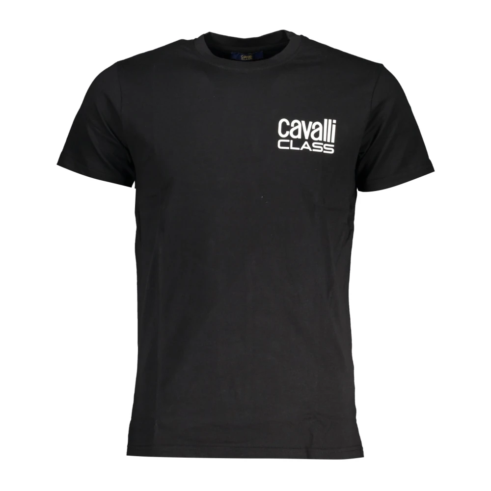 Cavalli Class Korte Mouw Heren T-shirt Zwart Black Heren