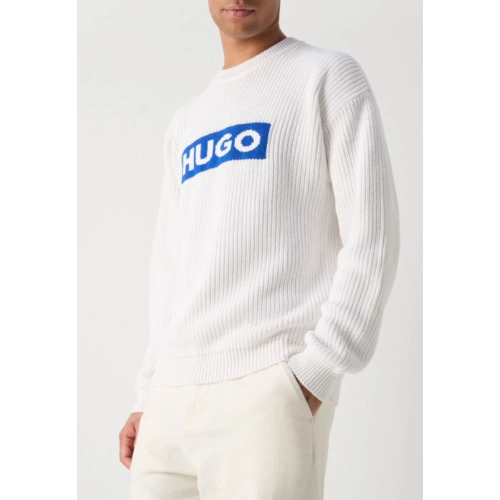 Hugo Boss Heren Trui Seylo White Heren