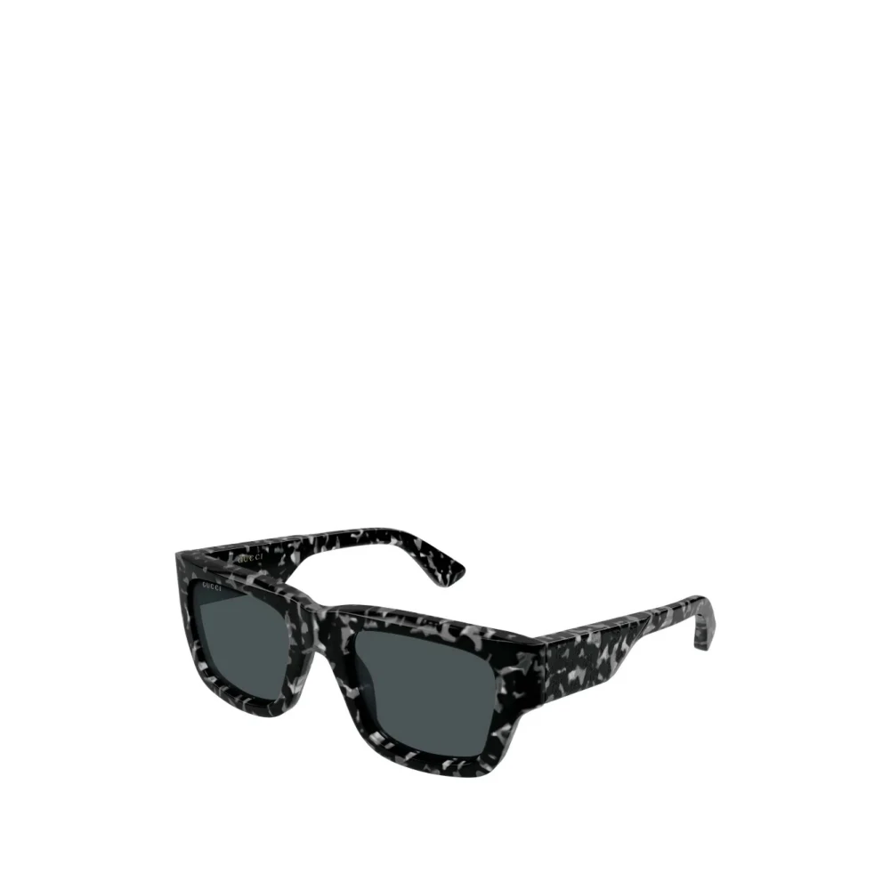 Gucci Men's Black Sunglasses, 52 Mm, Rectangular Frame Sunglasses