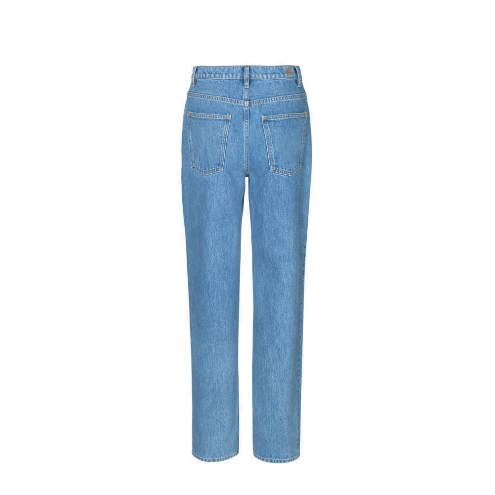 BAUM UND PFERDGARTEN Hoge taille katoenen jeans Blue Dames