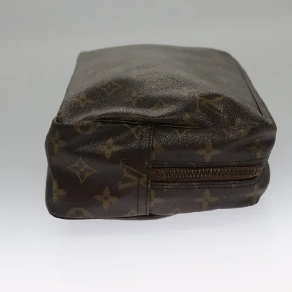 Louis Vuitton Vintage Pre-owned Canvas clutches Brown Dames