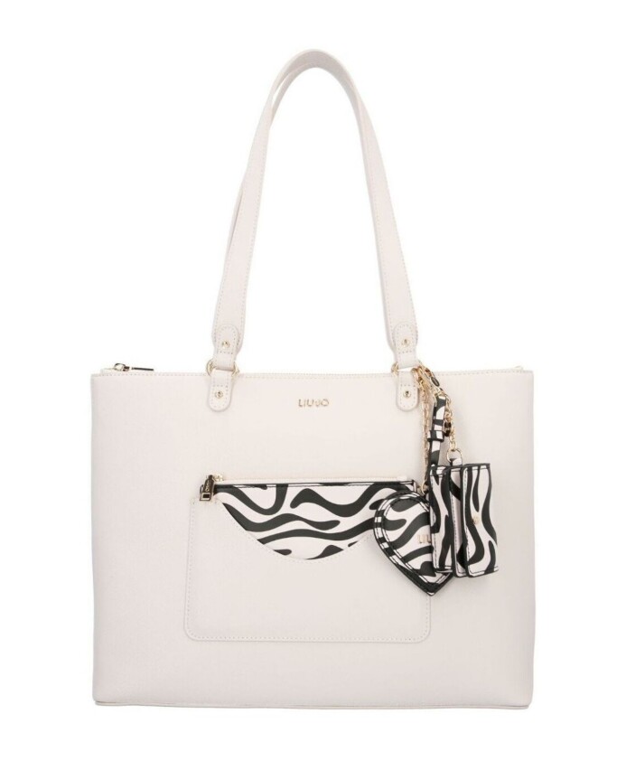 white-shoulder-bag-elegant-logo-design