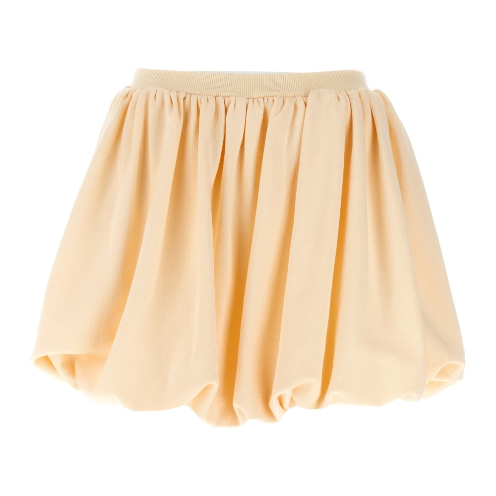 Marni Women's White Loopback Mini Skirt