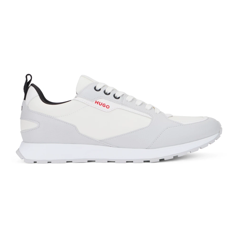 Hugo Men's White Sneakers, 11 Uk, Icelin Trainers