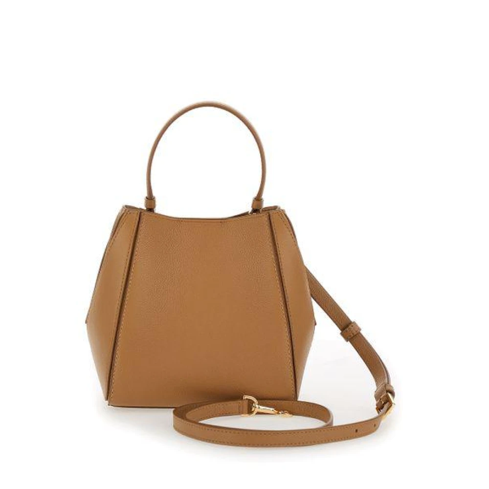 TORY BURCH Kleine Bucket Tas Brown Dames