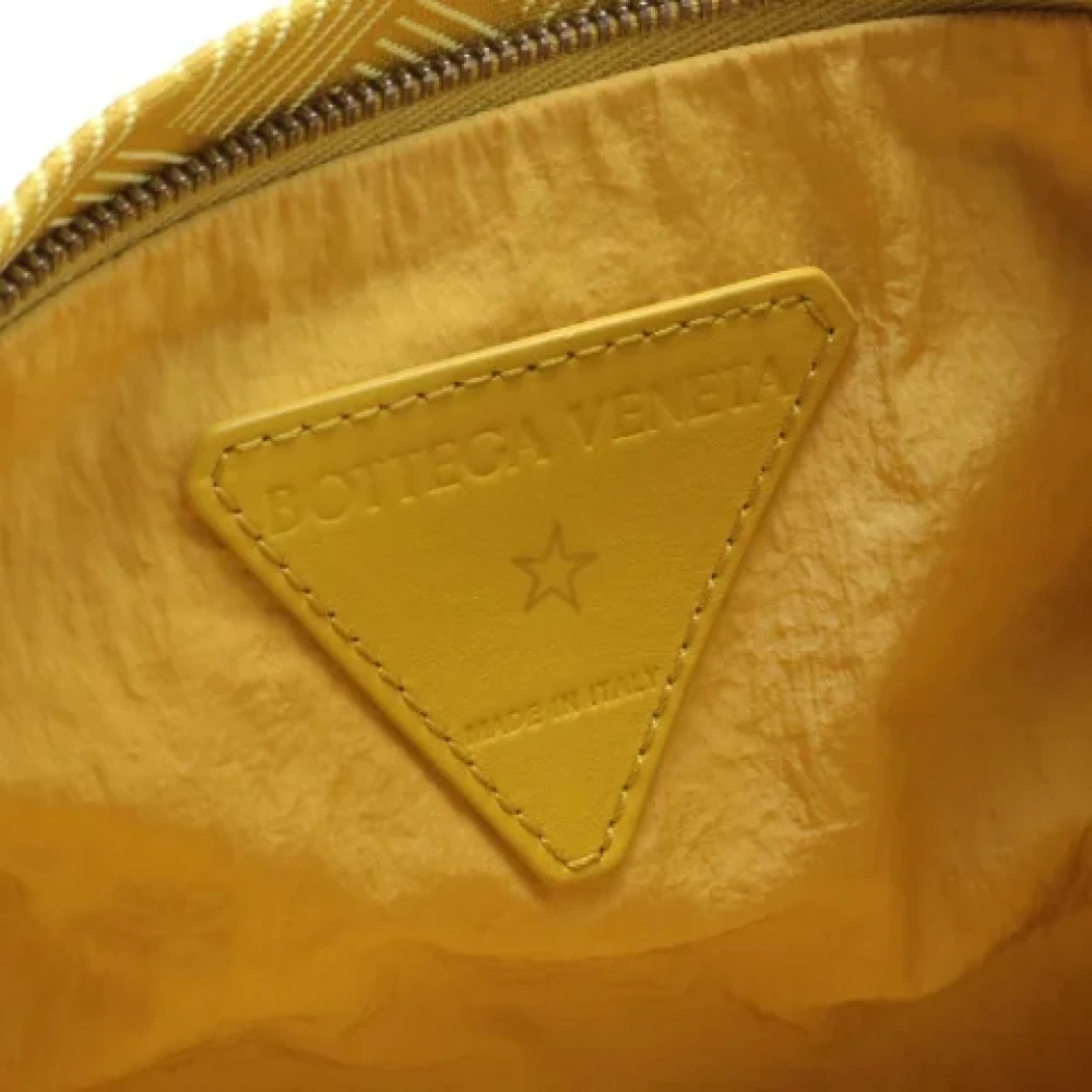Bottega Veneta Vintage Pre-owned Fabric clutches Yellow Dames