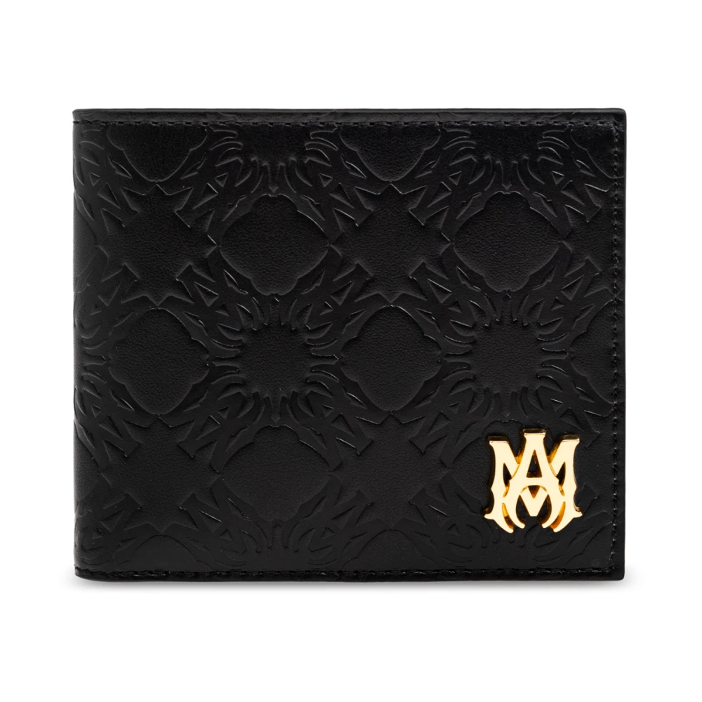 Amiri Portemonnee met Logo Black Heren