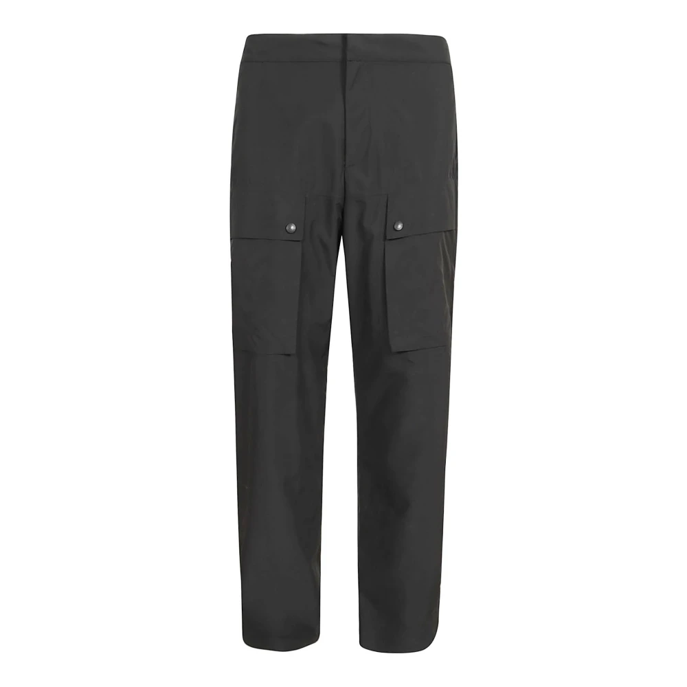 Balmain Nylon Cargo Broek Black Heren