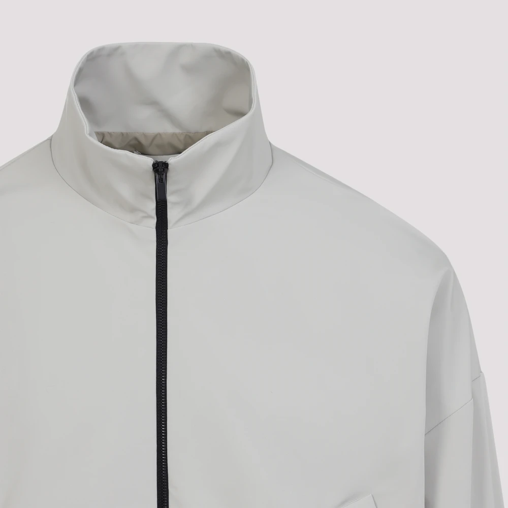 Fear Of God Hoge hals track jacket in cement White Heren