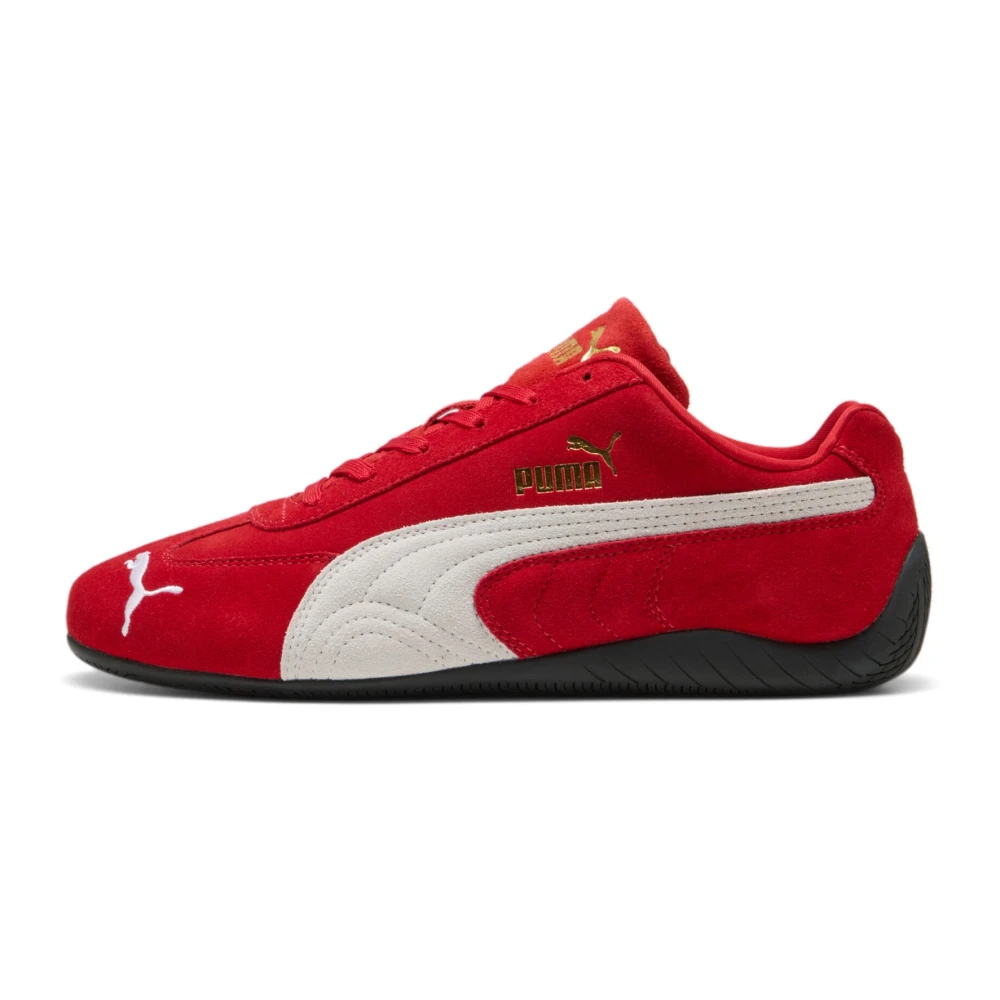 Puma , Sneakers, Male, Red, 2 Uk, Classic Red White Speedcat Og Trainers