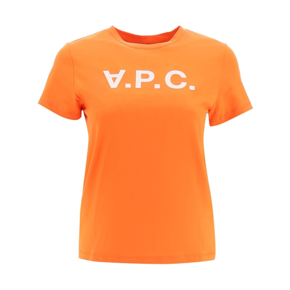 A.p.c. Sweatshirt T-shirt Orange Dames