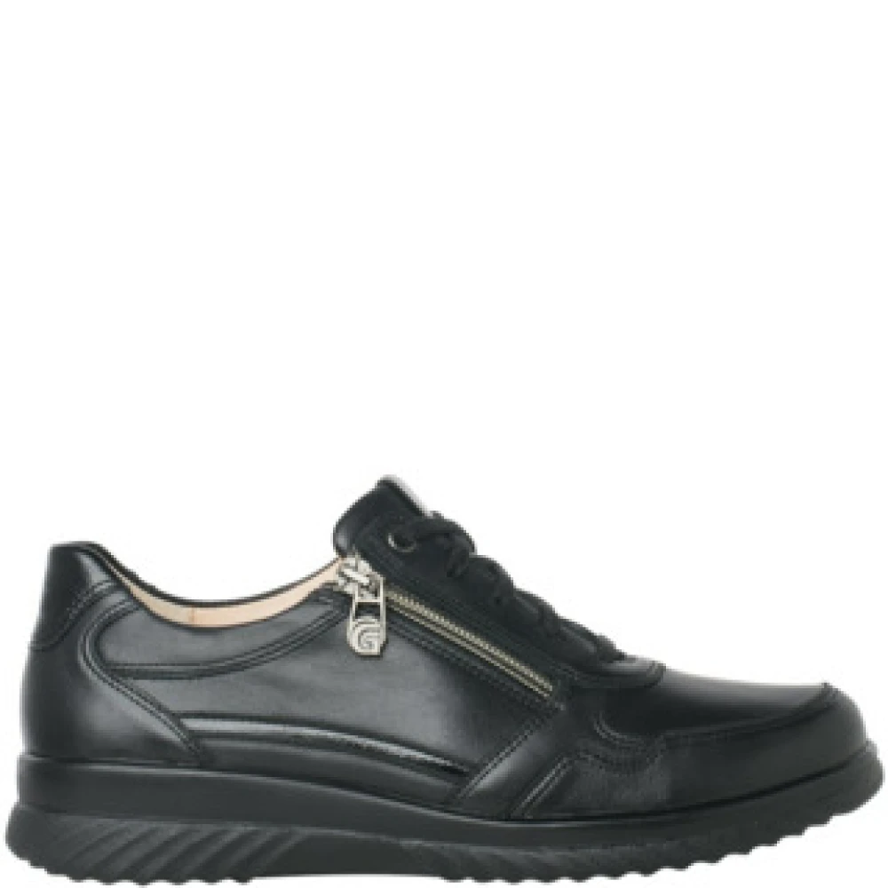 Ganter Comfort Veterschoenen voor dames Dames Schoenen Zwart