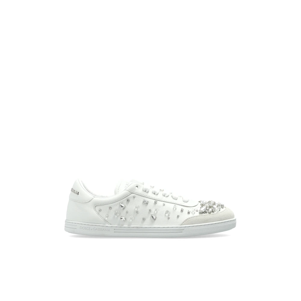 Dolce & Gabbana Damen Weiß Schuhe, 38 Eugröße: