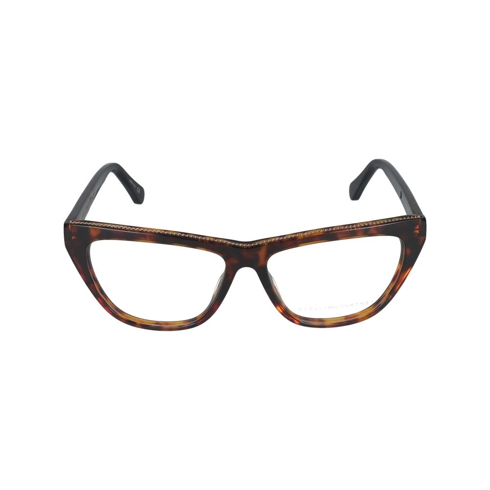 Stella Mccartney Brown Glasses, Female, 55 Mm, Sc0191o Cat-Eye Frame