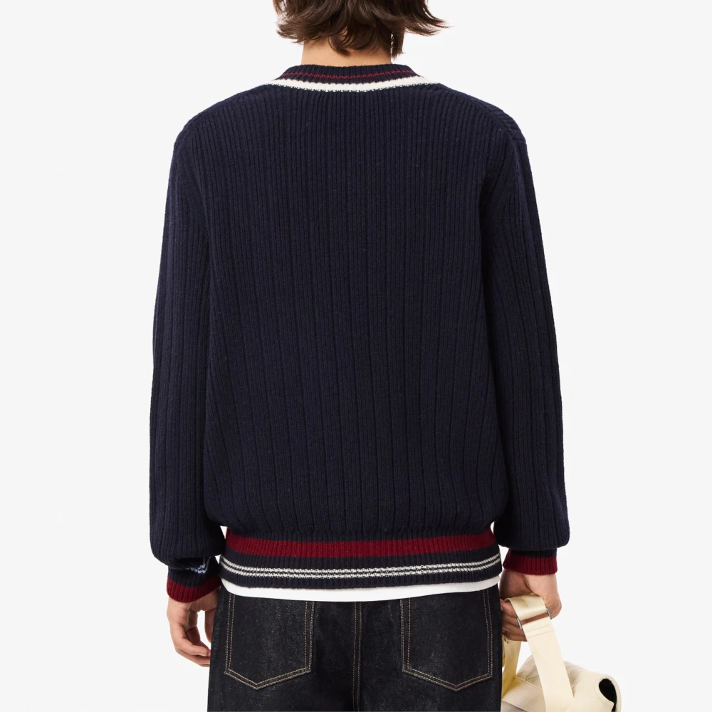 Lacoste Stijlvolle Sweaters voor Mannen Blue Heren