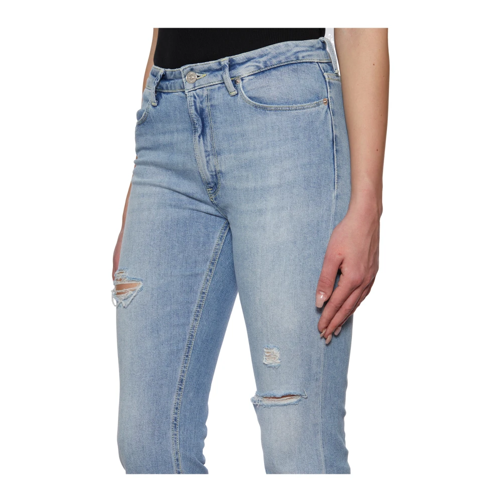 Dondup Uitlopende broek Blue Dames