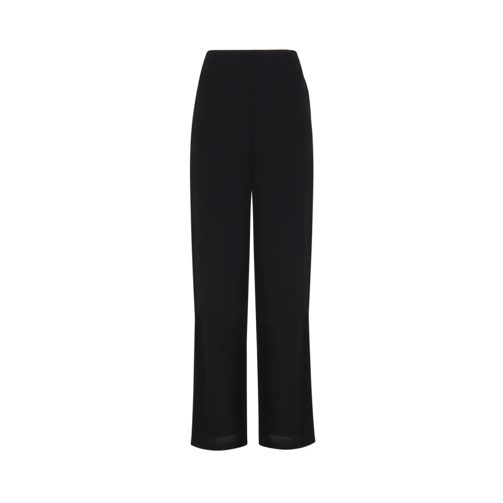Pinko Zwarte broek met elastische taille Black Dames