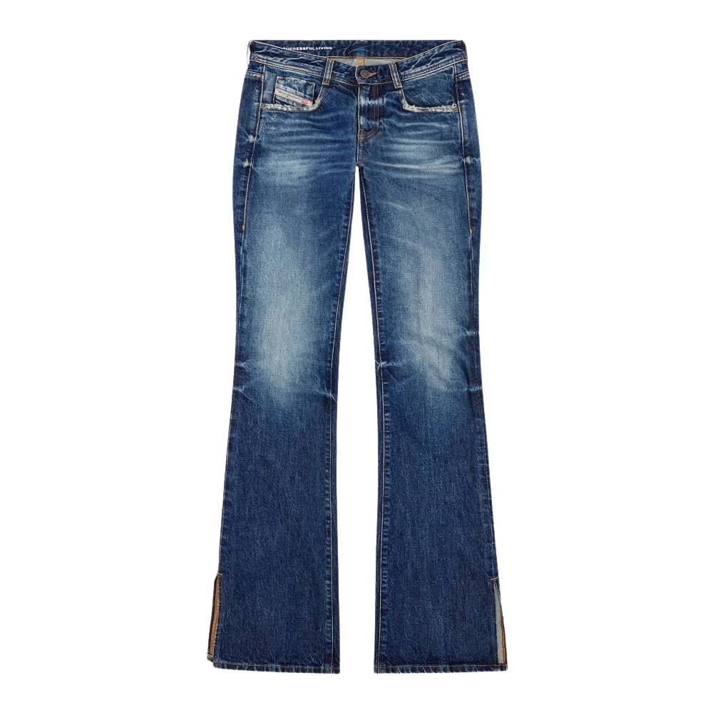 Diesel Women's Blue Bootcut Jeans, W29, 5-Pocket Jeans D-Ebbey-S Woman