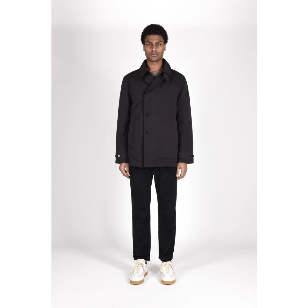 Barena Venezia Katoenen Broek voor Mannen Black Heren