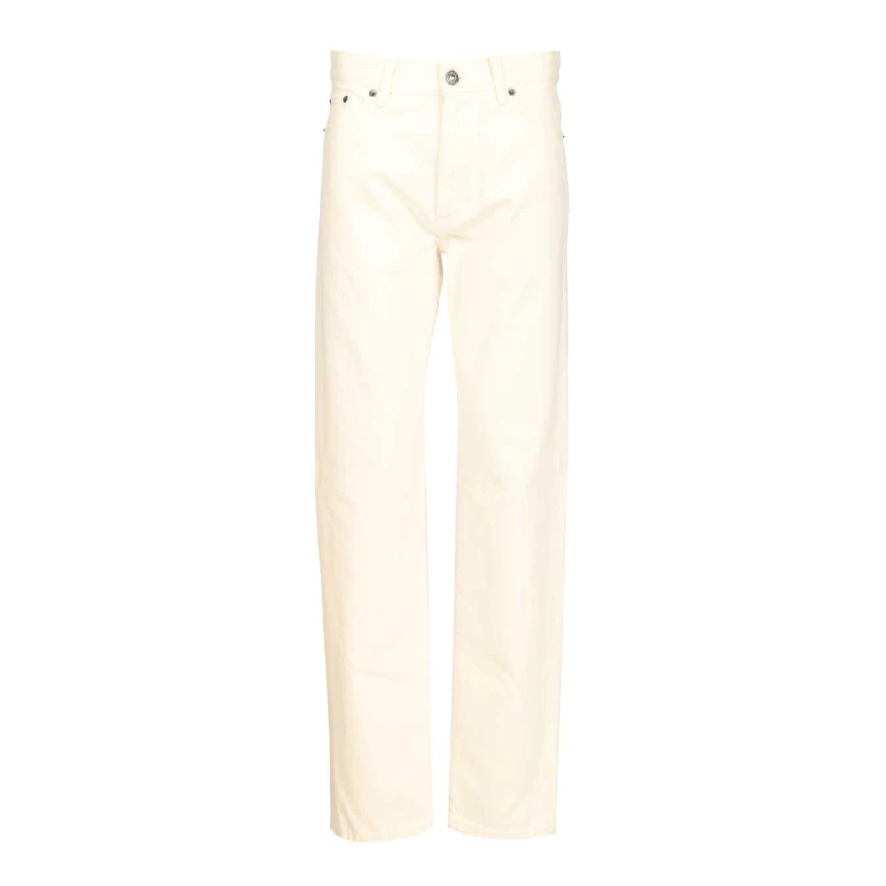 Zegna Beige Straight Fit Jeans, Male, W34, Roccia Jeans