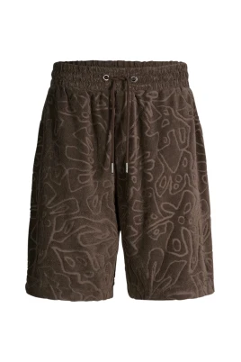 Terry-Texture Shorts