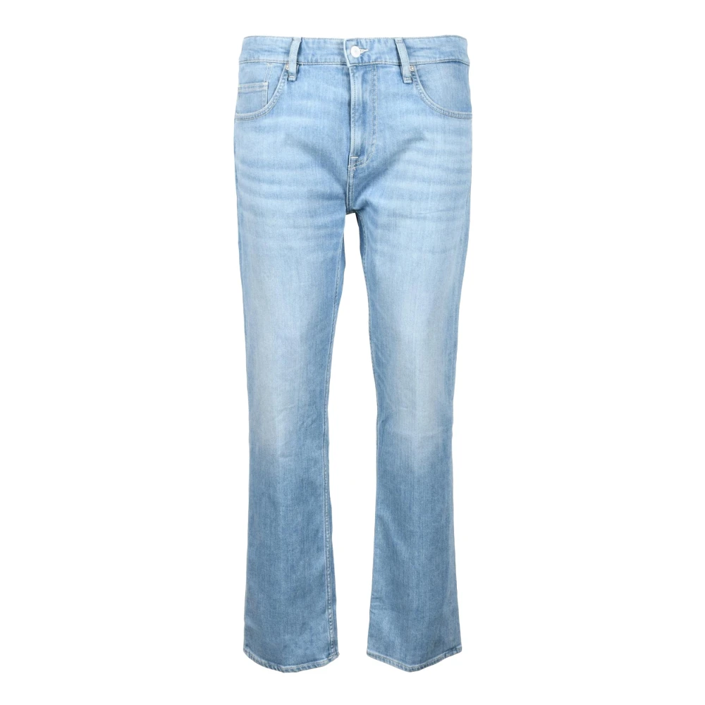 Guess Stijlvolle Denim Blend Broek Blue Heren